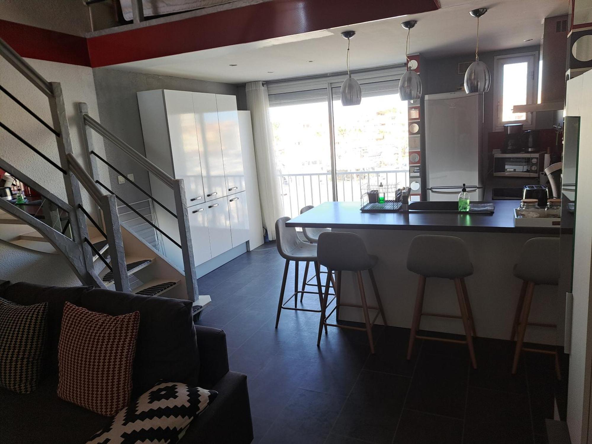 Port Brescou, T3 En Duplex Climatise, Superbe Vue Sur Le Port Lejlighed Agde Eksteriør billede